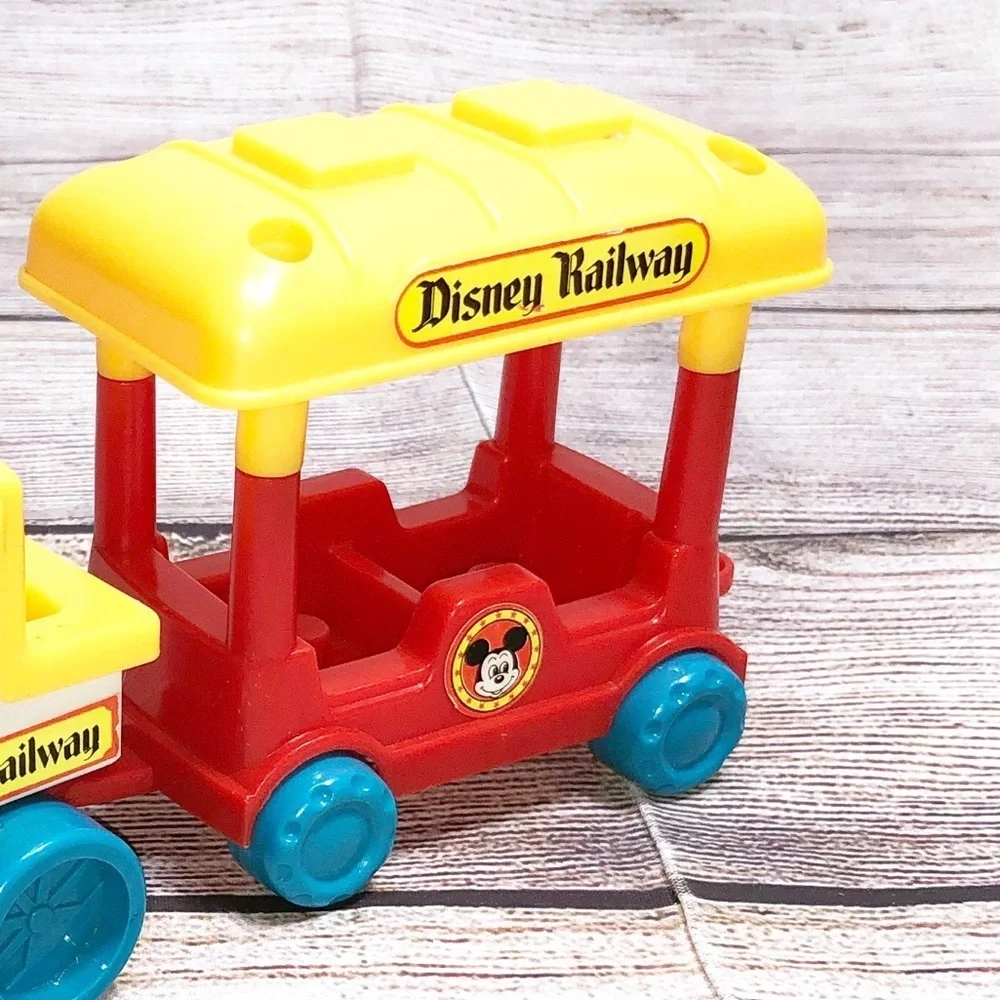 Vintage 1980's Lil Playmates Disney Mickey Mouse Train Set